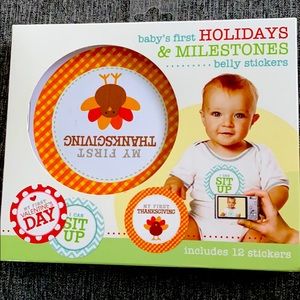 Baby’s first Holidays & Milestones Belly Stickers